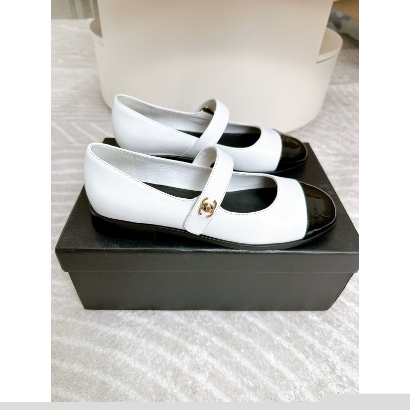 Ch*el flat shoes